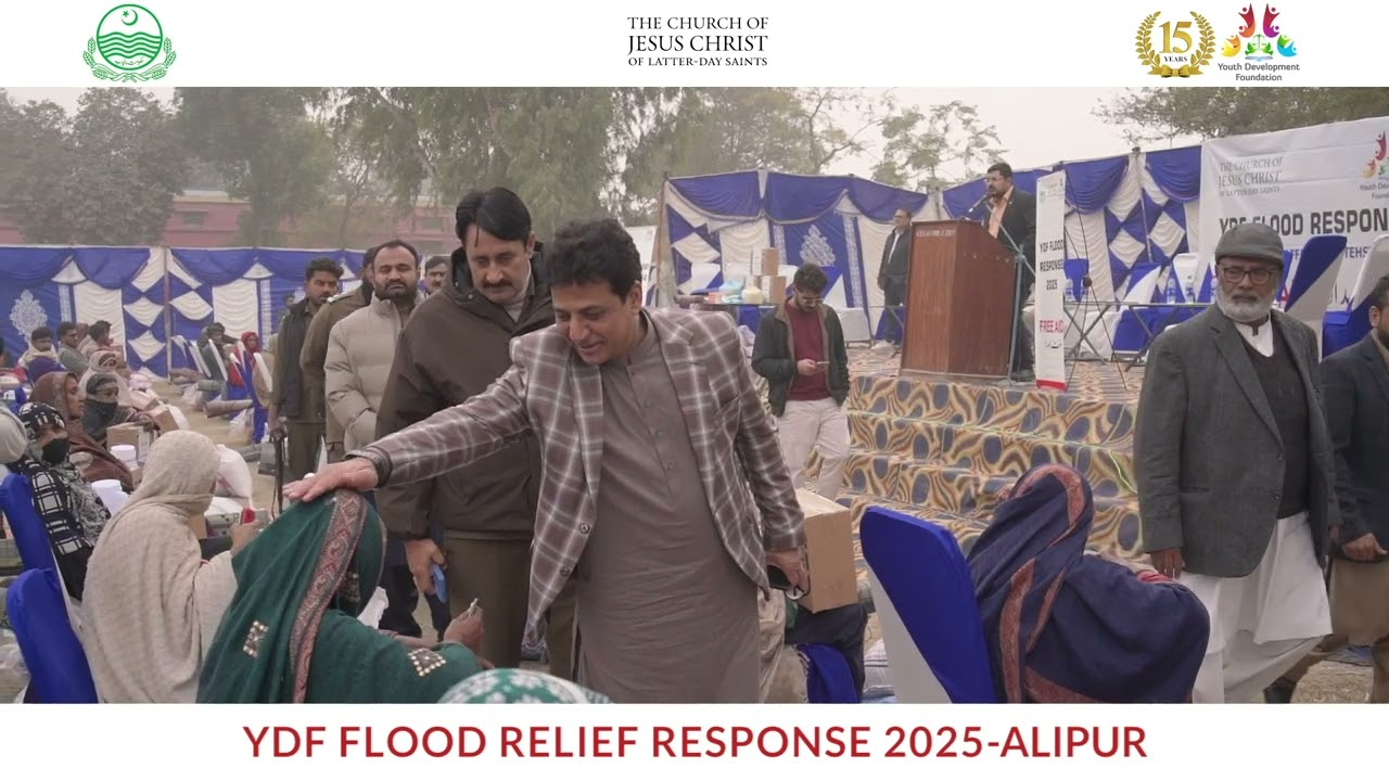YDF Flood Relief Distribution Alipur, Muzaffargarh