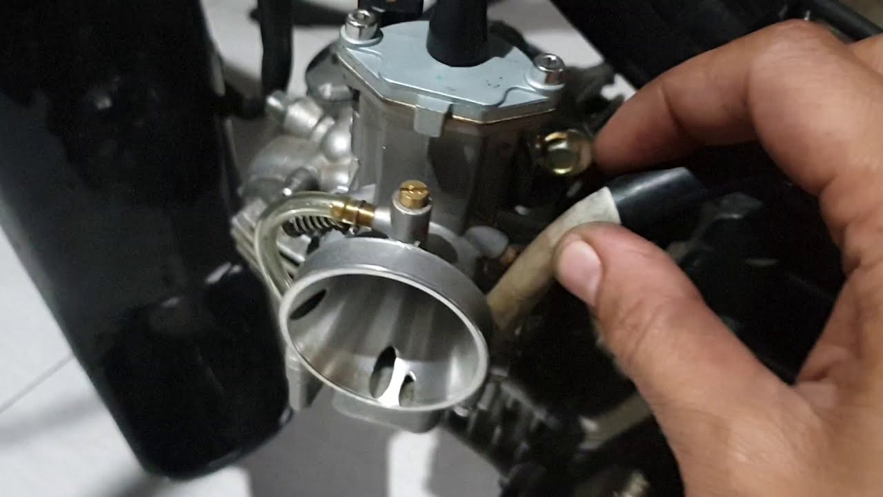 Hasil Seting Karbu PWK KW Untuk Mesin Bore Up Harian