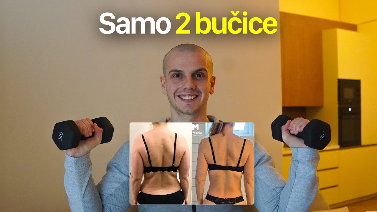 Ženstvena leđa sa SAMO 2 BUČICE (garantujem)