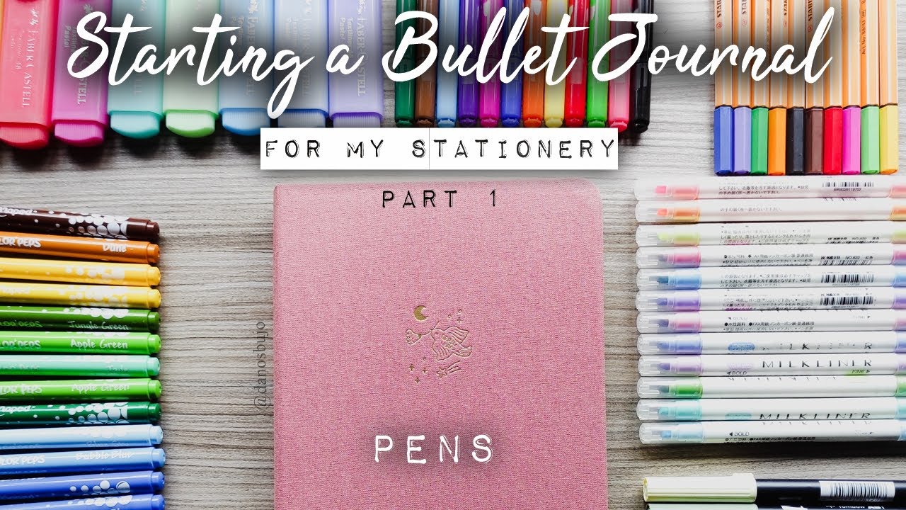 Starting a Bullet Journal for My Sationery?! | Part 1 