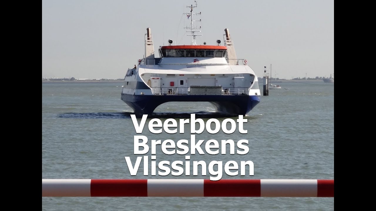 Aan bord van de veerboot Breskens-Vlissingen