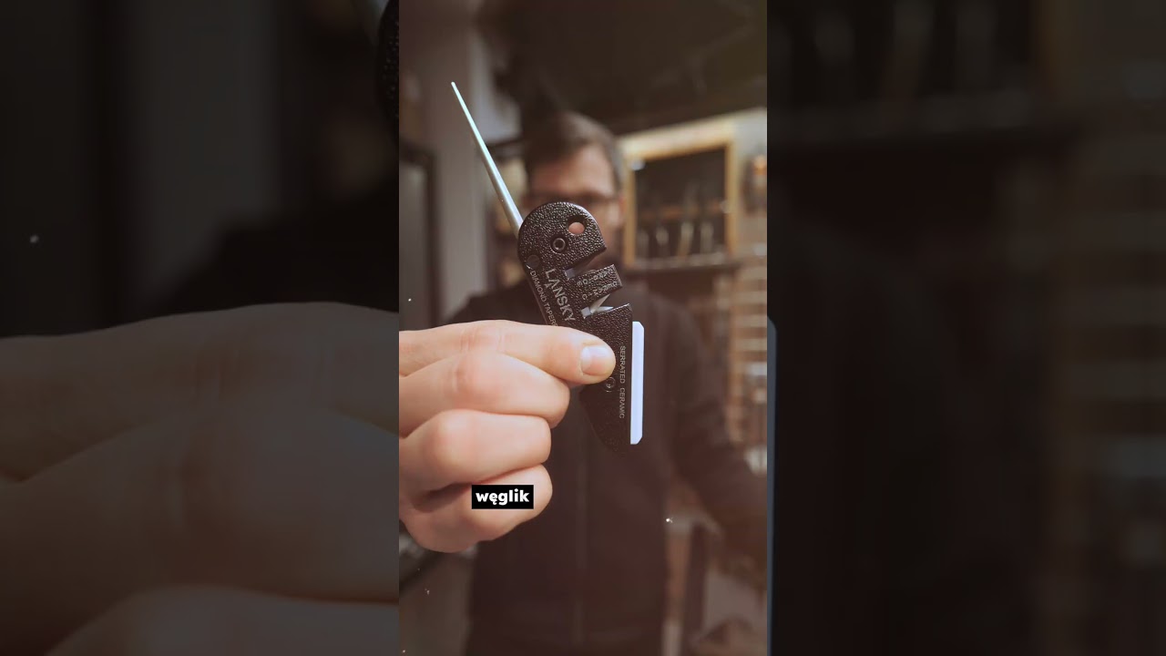 Uniwersalna ostrzałka turystyczna - Lansky Blademedic 🔪🌲 #lansky #kolbapl #ostrzałka