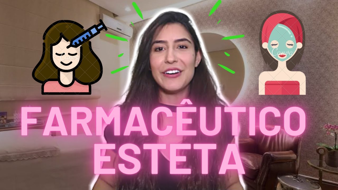 Farmácia ESTÉTICA -  Áreas de atuação farmacêutica ( farmacêutico esteticista )