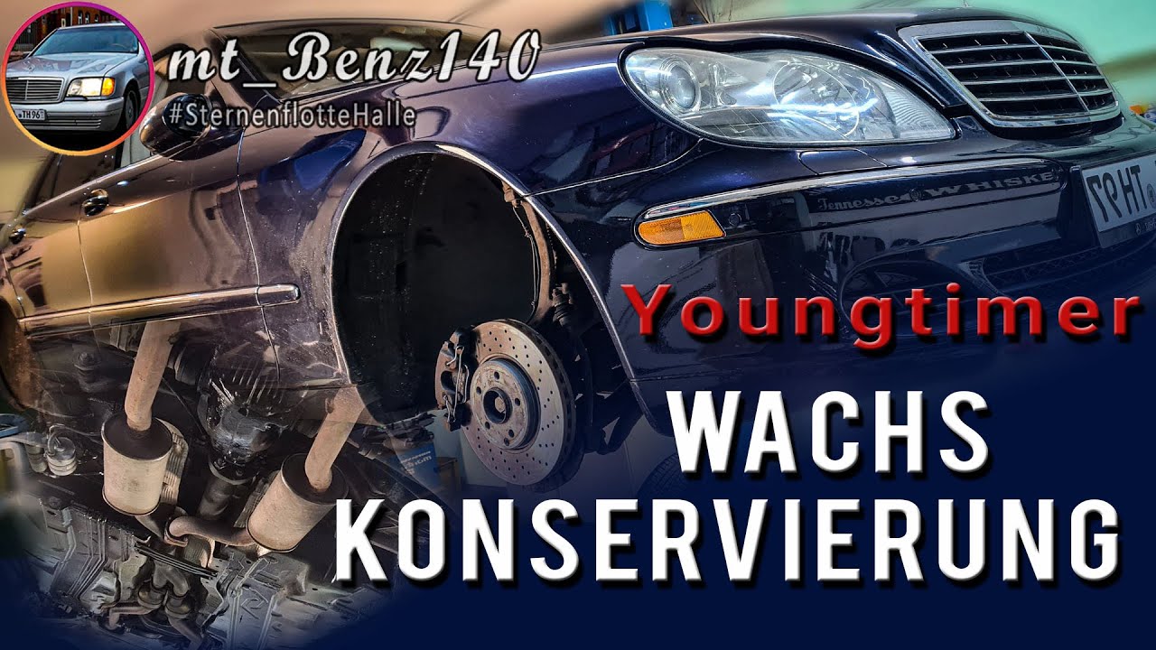 W220 Unterboden- und Hohlraumkonservierung mit Wachs I f&uuml;r Old- & Youngtimer I Unterbodenschutz I