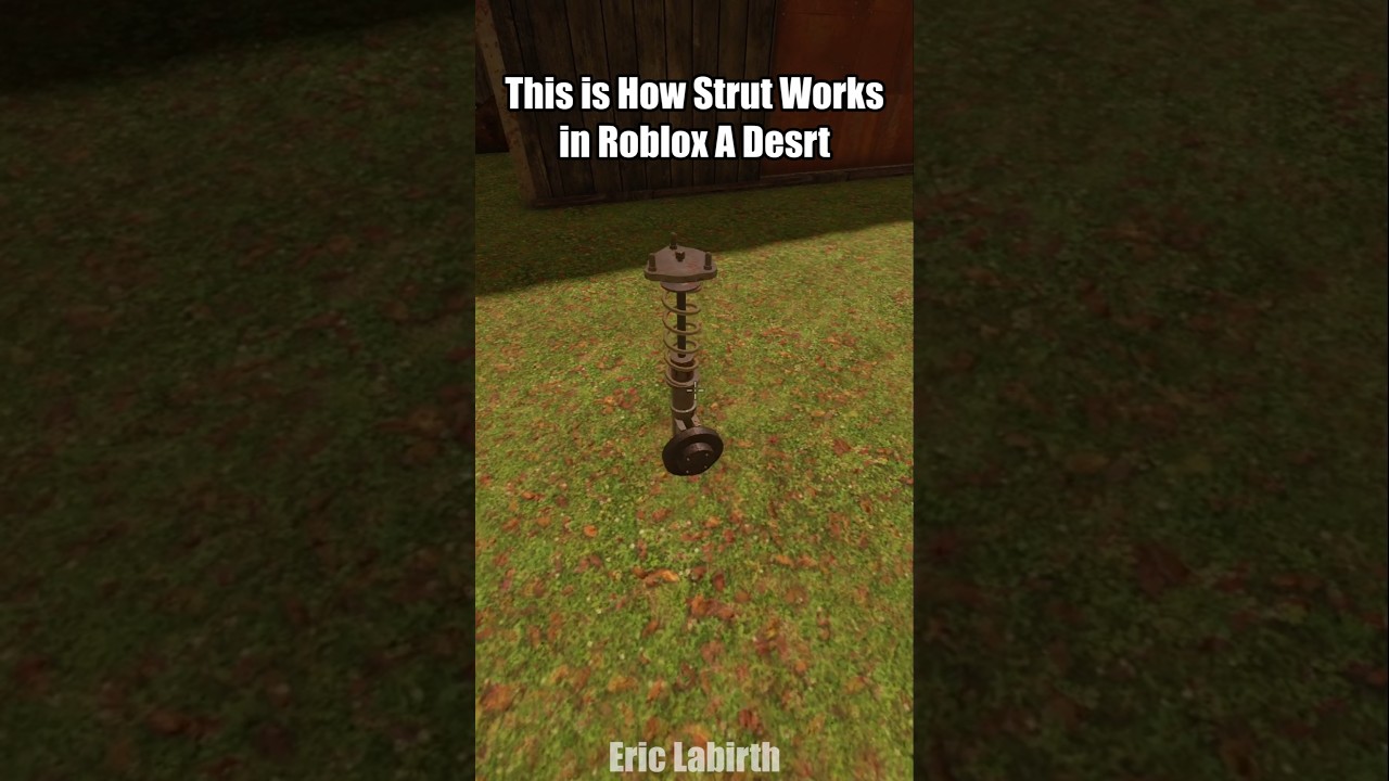 How to use Strut in Roblox A Desrt #roblox #adesrt #adustytrip