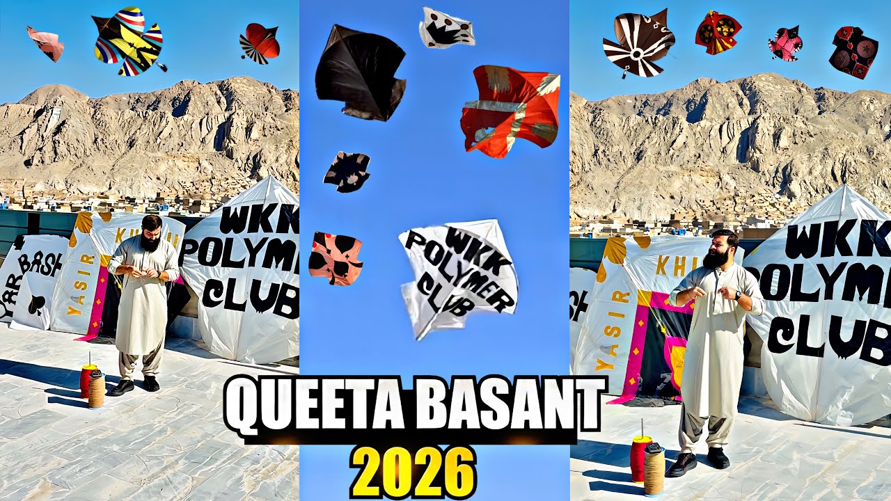 Quetta basant last day😍 || 15 tawa flight🪁🔥 #full tabahi seen💯 #end level😨 #viralvideo 