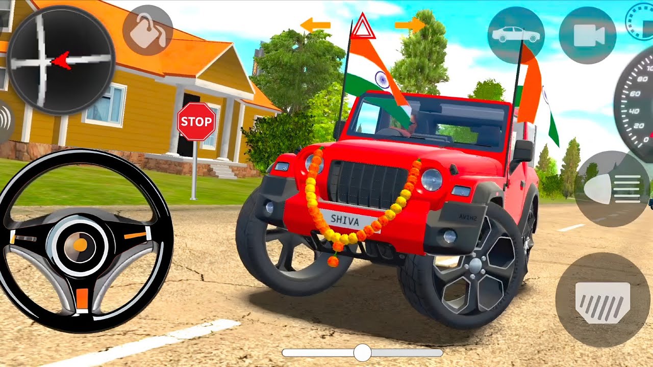 Dollar (Song) Modified Mahindra Thar😈 || Indian Cars Simulator 3D || Android Gameplay Part 56