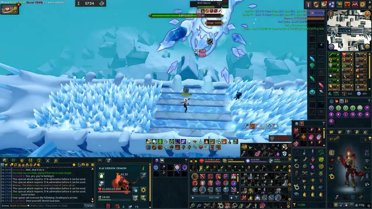 Arch glacor gm mage/range