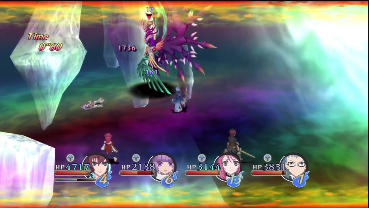 Tales of Graces f Final Boss Lambda Angelus (Moderate)