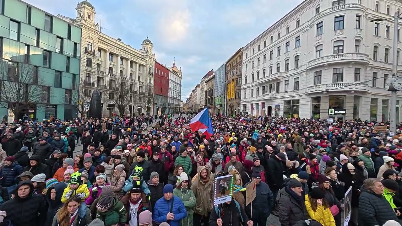 Demoška na Svoboďáku 15. 2. 2026