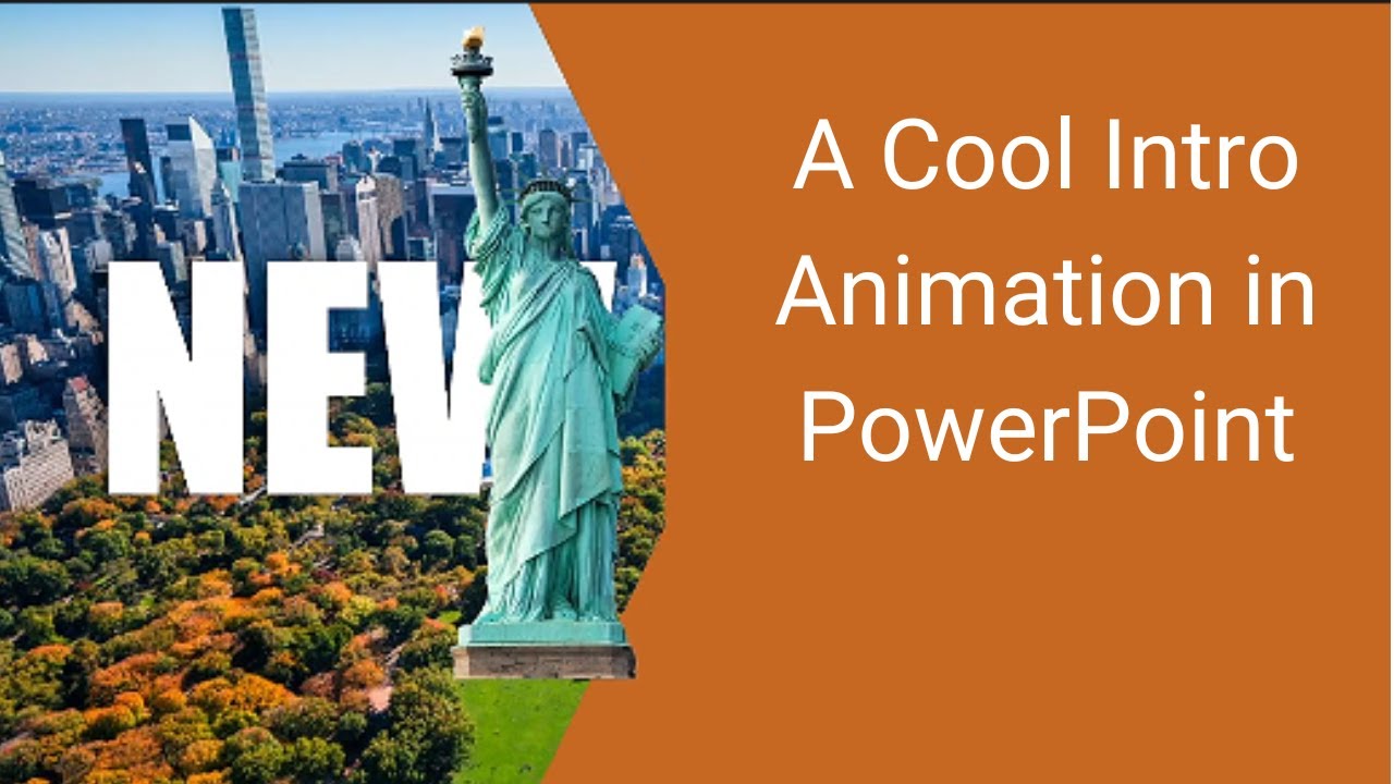 How to Create a Cool Intro Animation in PowerPoint | Morph Transition