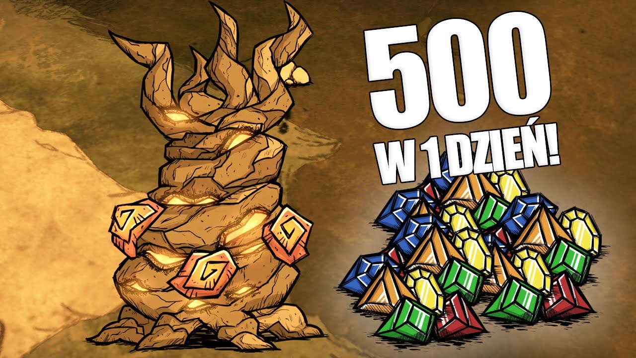 40 ZIELONYCH KLEJNOT&Oacute;W W 1 DZIEŃ! - Poradnik Don''t Starve Together!