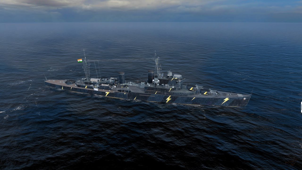 Mysore Tier 6 🇮🇳 premium cruiser gameplay - World of Warships Blitz