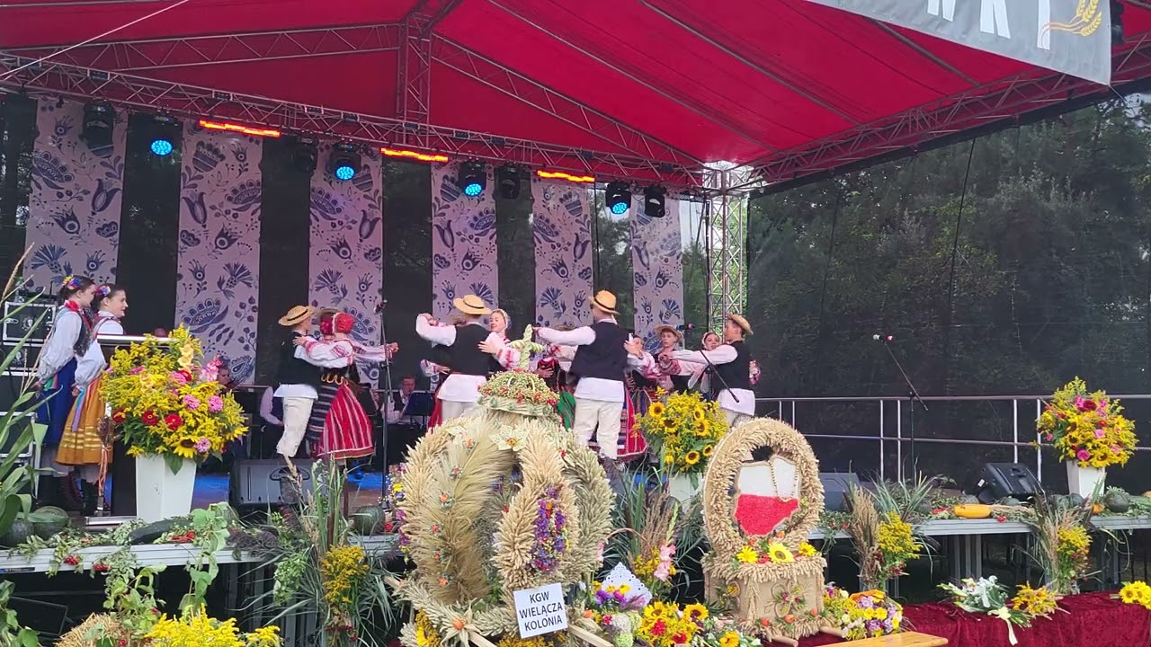 🌾 Dożynki w Szczebrzeszynie - Tańce podlaskie - 23.08.2035 - ZPiT Zamojszczyzna 🌾