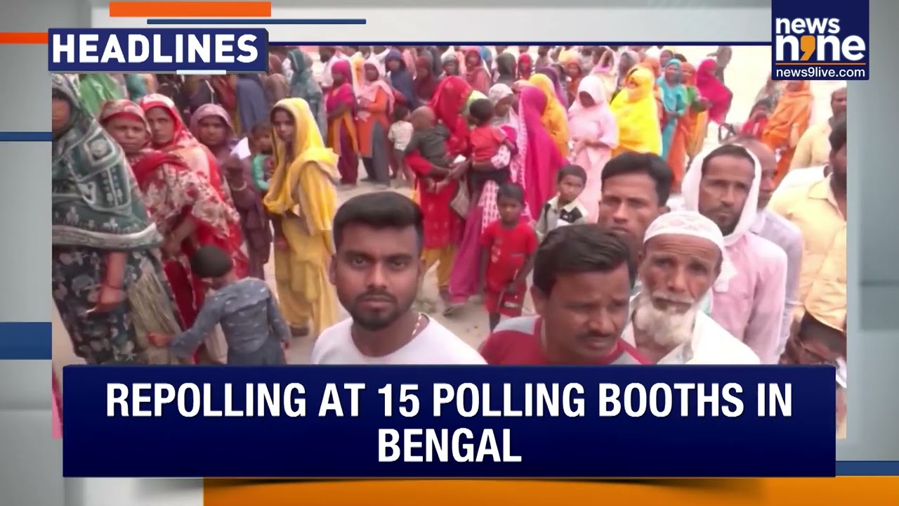 EC Orders Repoll in 15 Bengal Booths | Voting Declared Void, Polling Till 6 PM