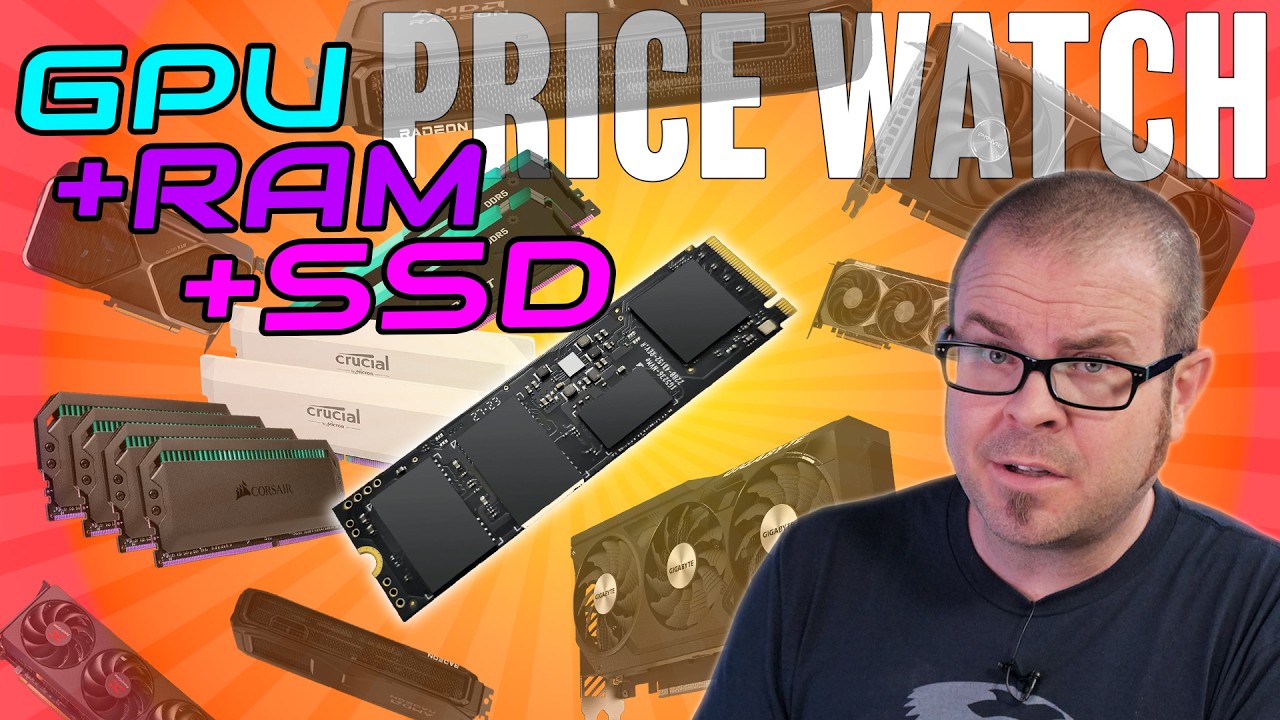 How Bad are GPU, RAM and SSD Prices?