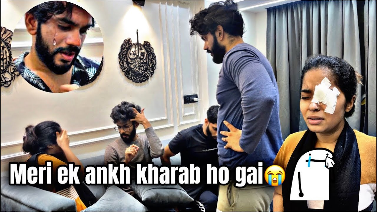 Meri ek ankh kharab ho gai😭|| prank on Zeeshan || Haifa’s vlog|| @fokats174 || @AaltuFaltu0204