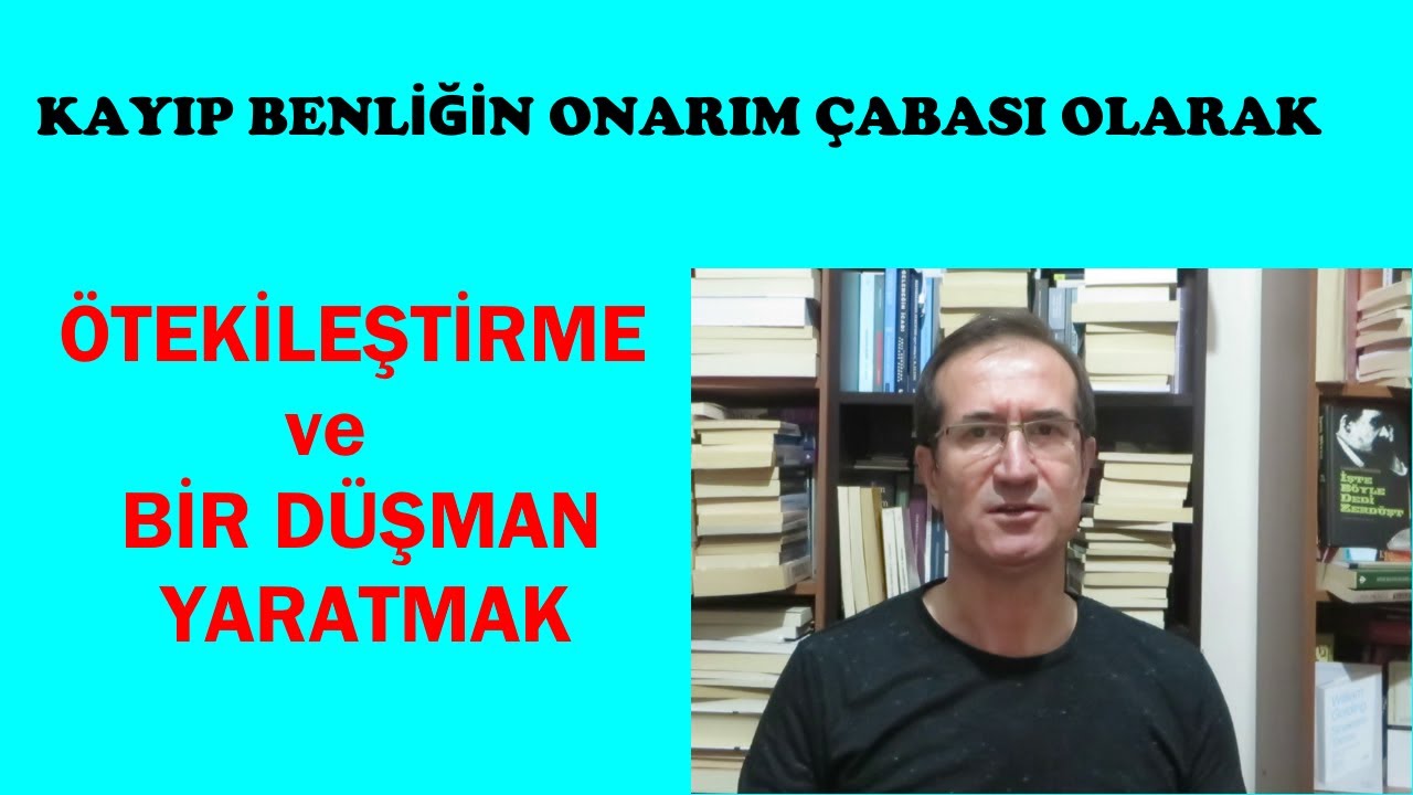 Bir Düşman Yaratmak - iktidarın amacı