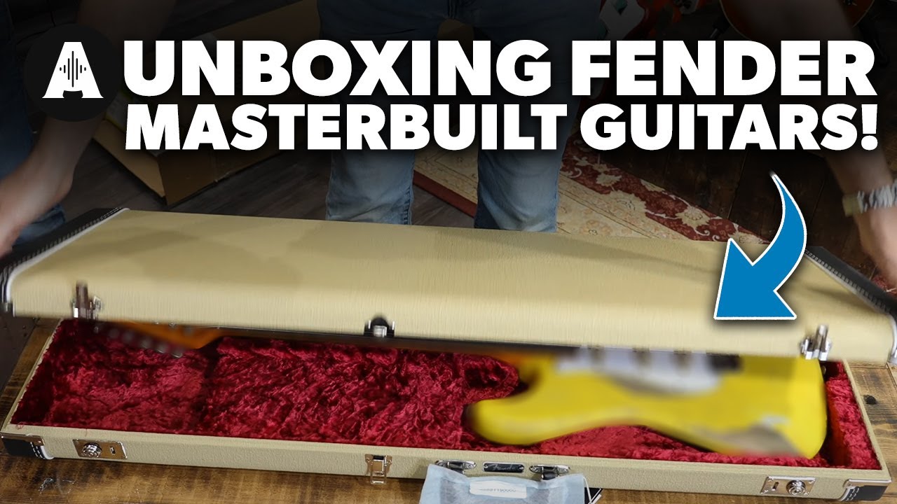 Fender Custom Shop & Masterbuilt Guitar Unboxing!
