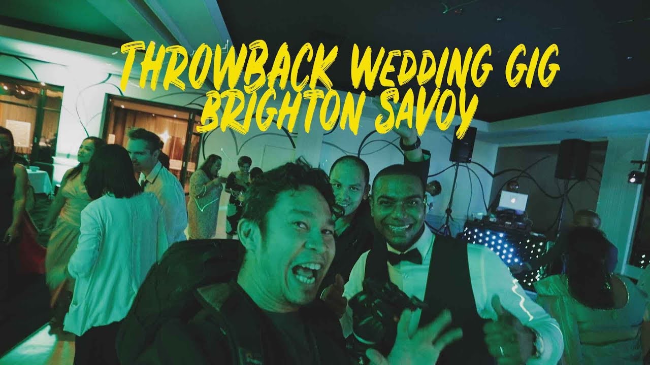 throwback brigthon wedding gig