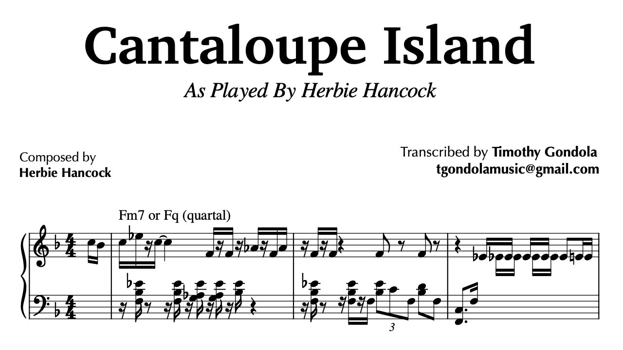 Herbie Hancock shreds on Cantaloupe Island