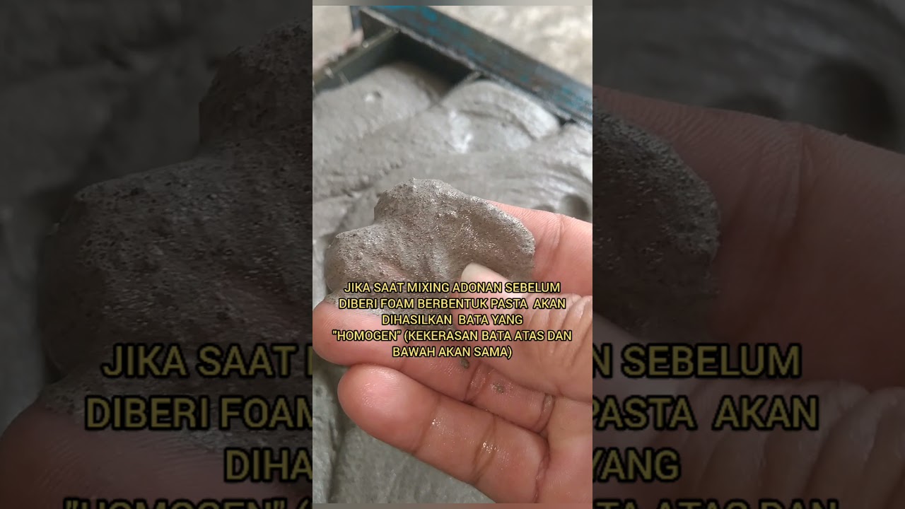 TERBUKTI BERHASIL!!!..PATI - JATENG) BATA RINGAN CLC dengan Foam Agent 