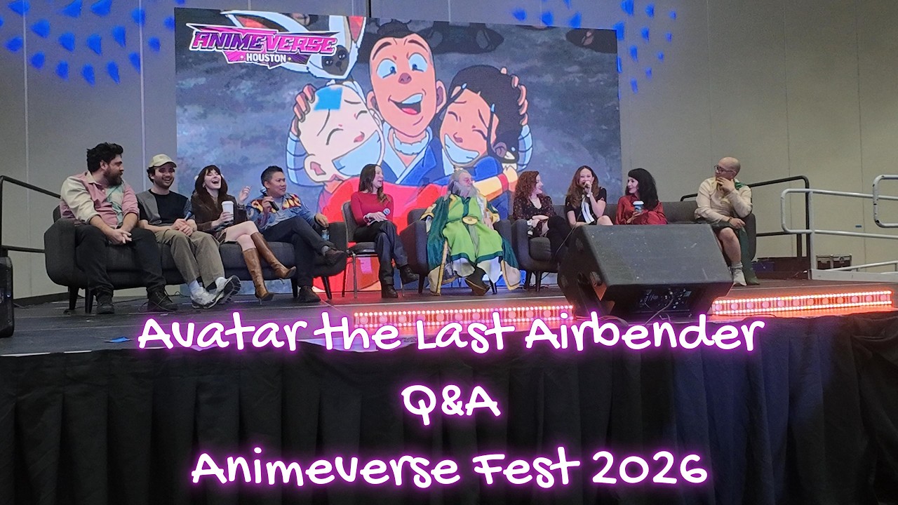 Avatar the last Airbender Q&A at Animeverse Fest 2026