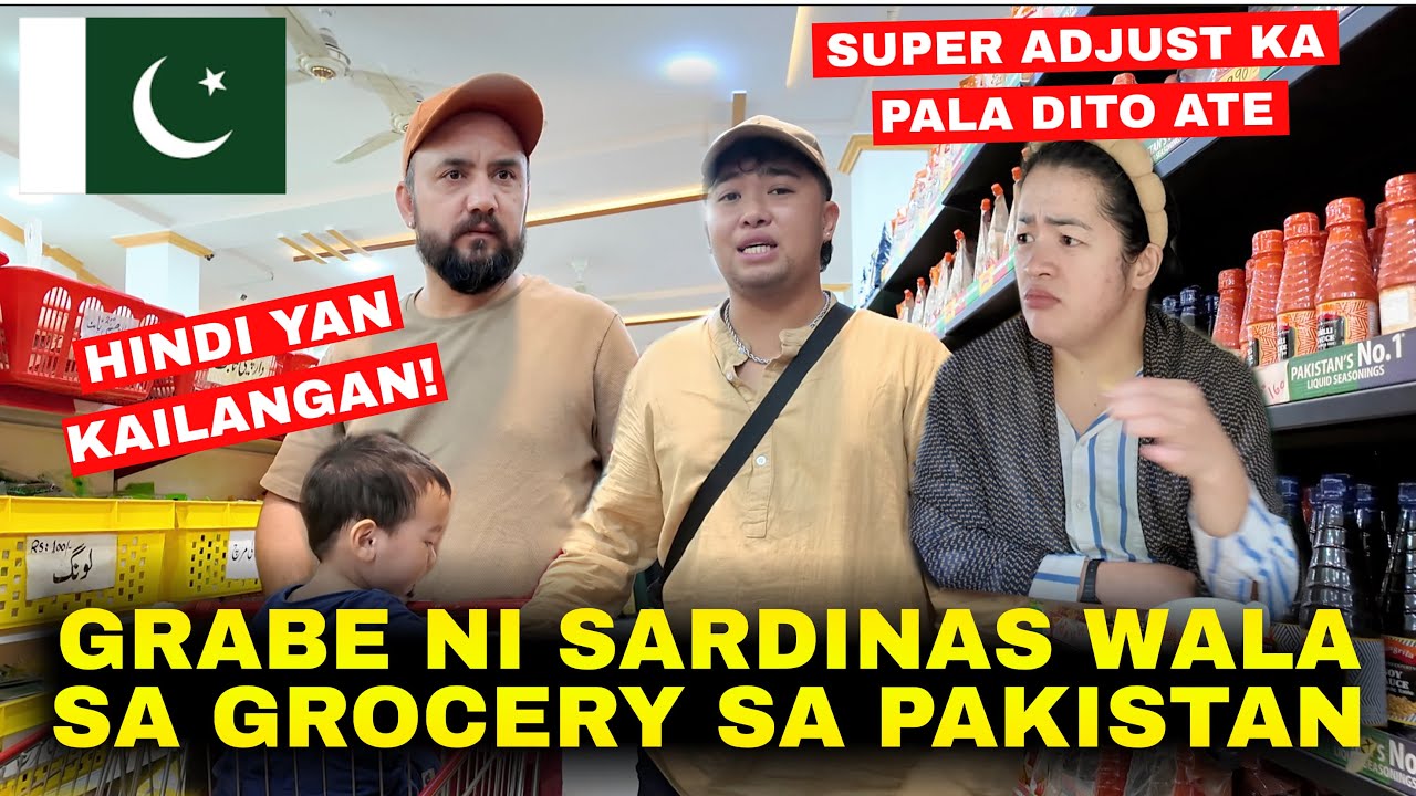 GROCERY SHOPPING IN PAKISTAN WITH BAYAW AND BIYENAN! SOBRANG SIMPLE LANG NG LAMAN! 