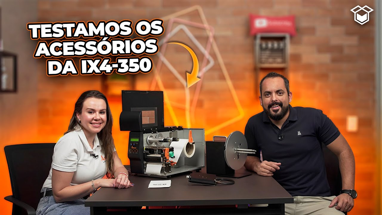 Acessórios impressora IX4 da Argox - Cutter, Piller e Rebobinador Externo - OUTBOX #143