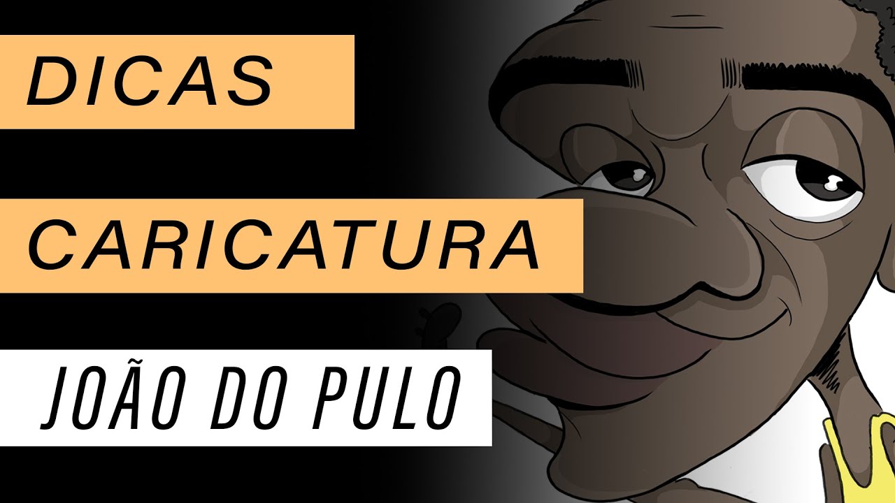 Caricatura, tempo real com dicas (João do Pulo)