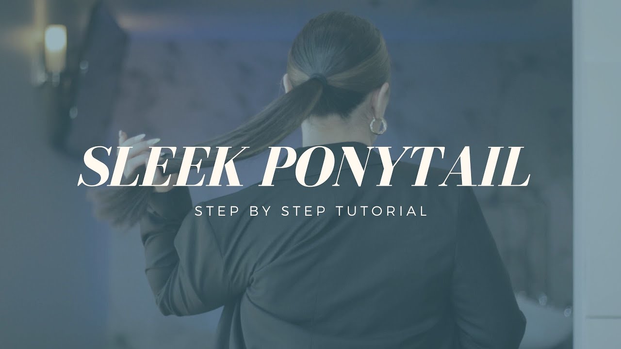 Sleek Low Ponytail | Simple & Trendy
