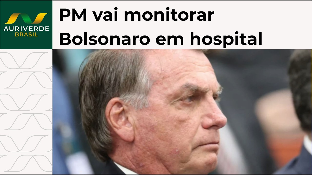 Moraes determina que PM providencie monitoramento de Bolsonaro em hospital