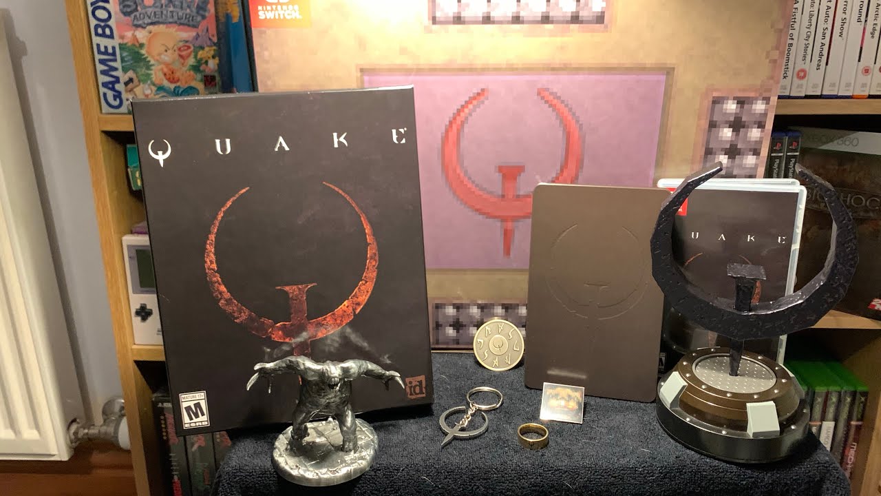 Quake — коллекционное издание с ограниченным тиражом: распаковка/обзор