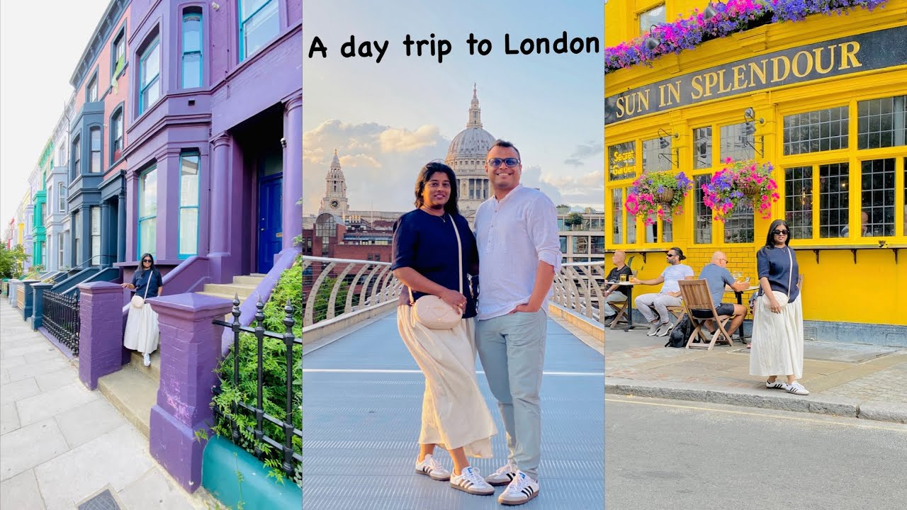 Explore Notting Hill area ,Millennium Bridge and Harrods Shopping, London 