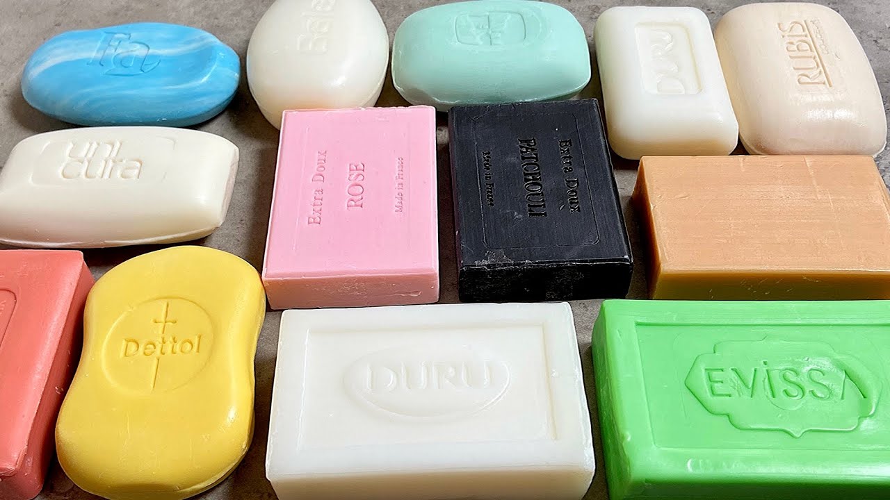 Soap cutting ASMR crunch Резка мыла