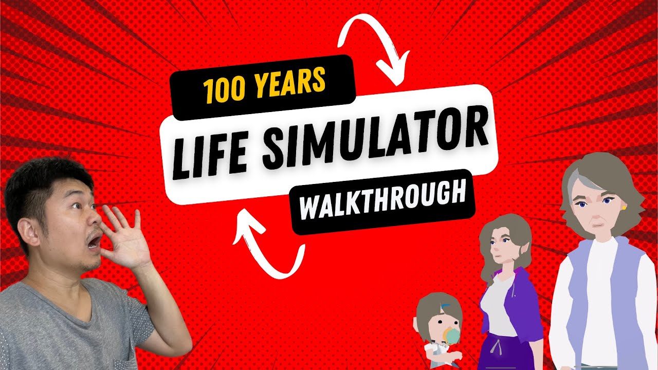 100 Years Life Simulator (Female Edition)  Full Game Play Walkthrough