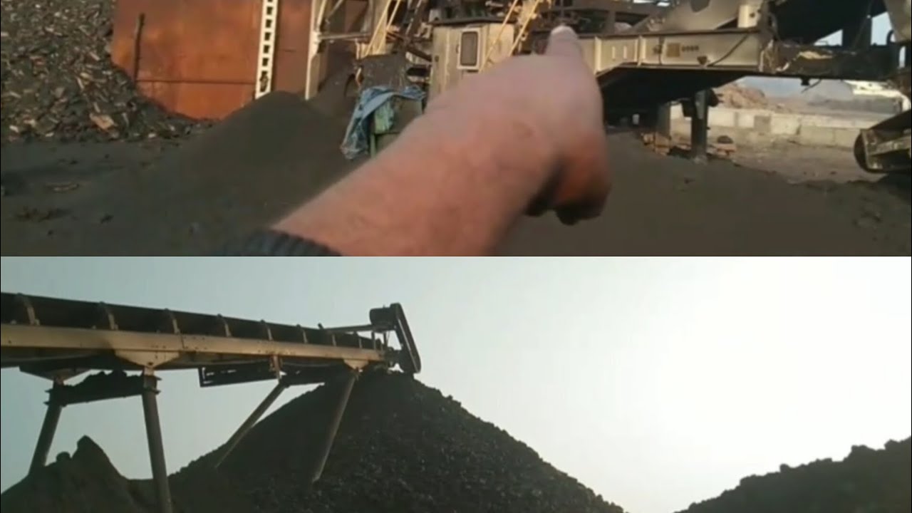  Dekhiye Crusher se coal kaise chota chota hota h 