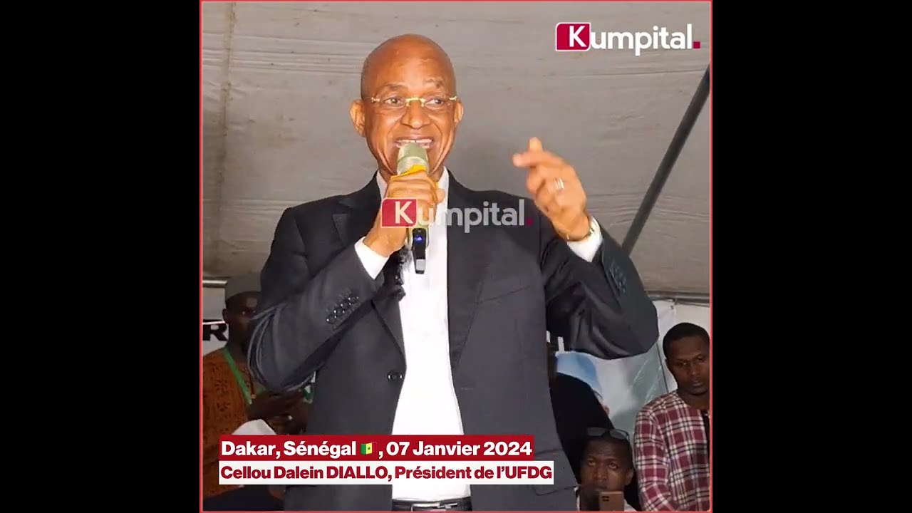 Dakar 🇸🇳Assemblée générale extraordinaire de l'ufdg Sénégal , Suivez le discours  de Cellou Dalein