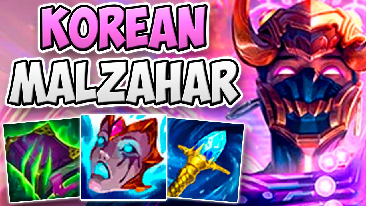 KOREAN CHALLENGER SHOWS YOU HOW TO PLAY MALZAHAR | CHALLENGER MALZAHAR MID GAMEPLAY | Patch 12.23