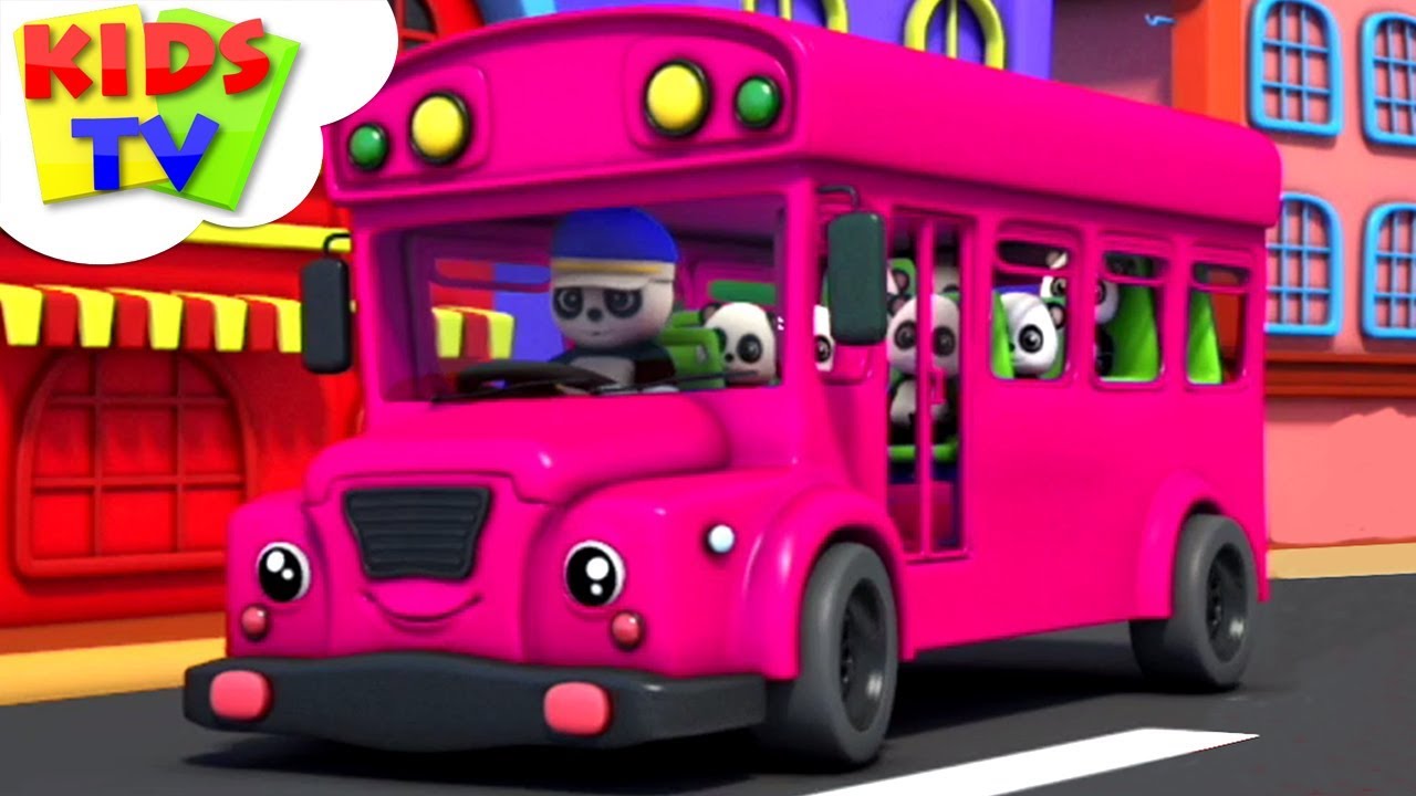 Wheels On The Bus | Baby Bao Panda | Preschool Nursery Rhymes For Babies | Cartoon Videos - Kids TV