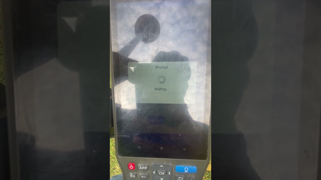 Hi target iHand55 v2.3.4 demo on framework calibration survey RTK setting first elaboration.
