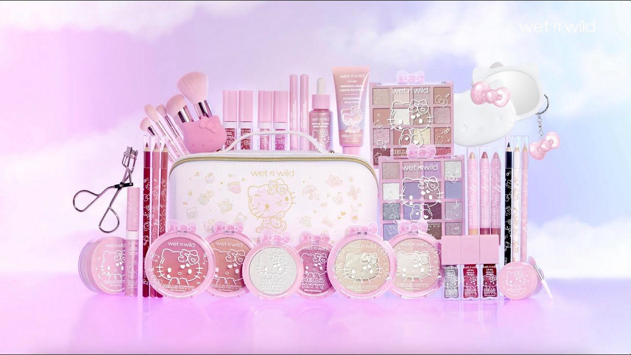 Hello Kitty 50th Anniversary collection with wet n wild beauty!
