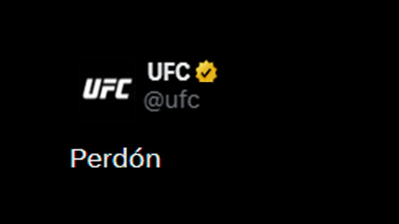 La Situación De UFC Es Triste