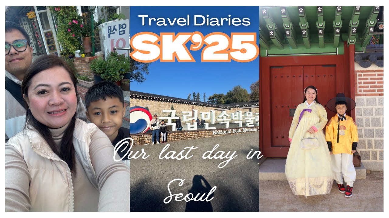 Our last day in Seoul | Naksan Park  | Gyeongbokgung Palace