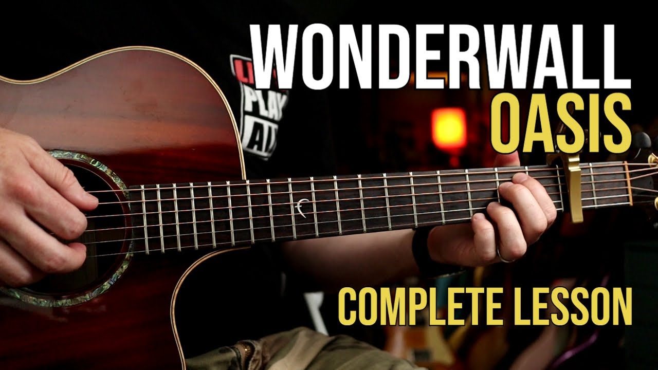 Как играть «Wonderwall» группы Oasis | Урок игры на гитаре — все нюансы!