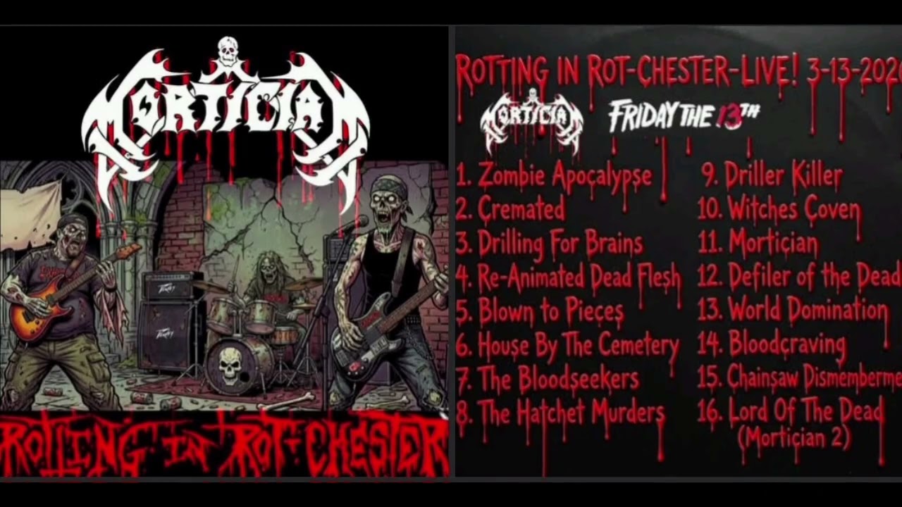 MORTICIAN - 14. BLOODCRAVING - ROTTING IN ROT-CHESTER 2026