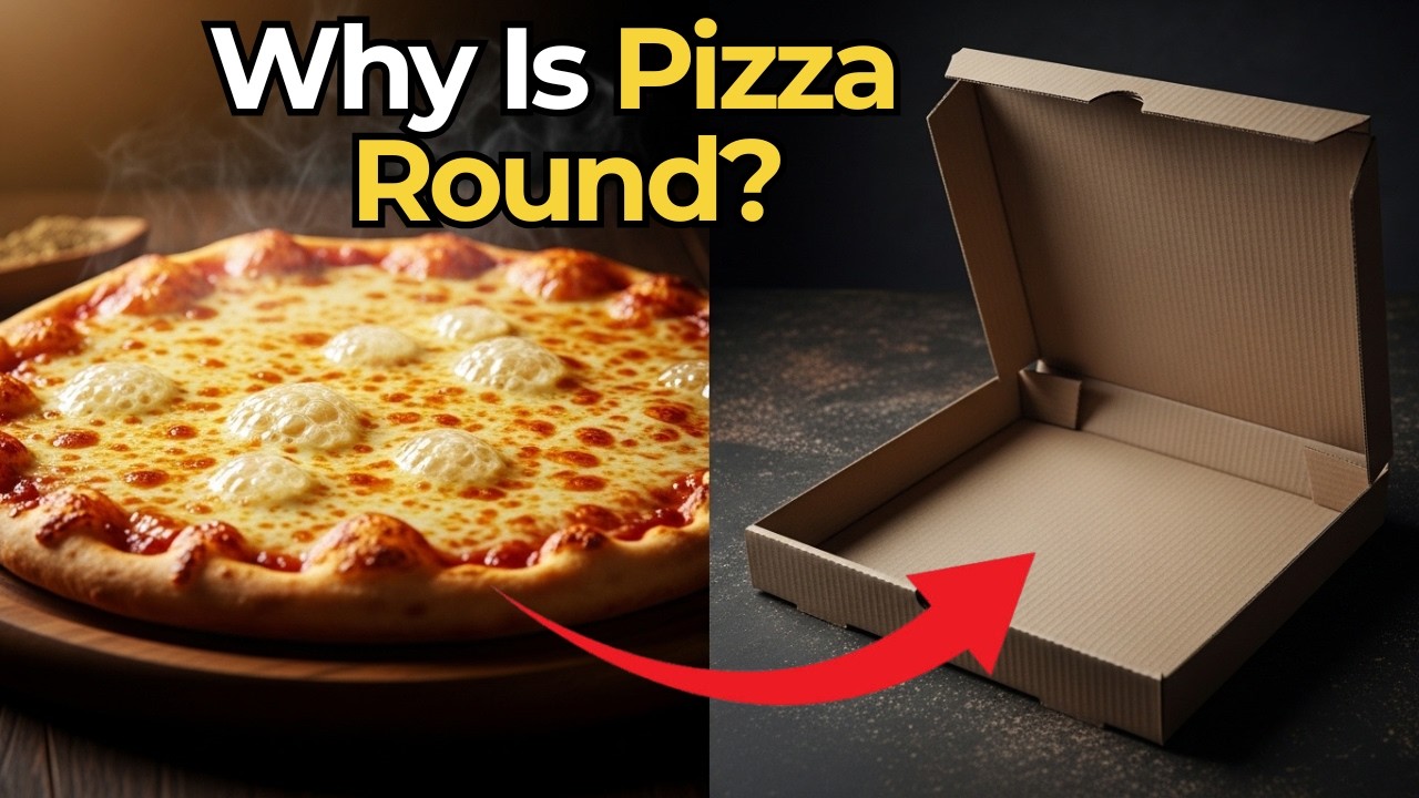Why Is Pizza Round but the Box Square? (It's not what you thought)