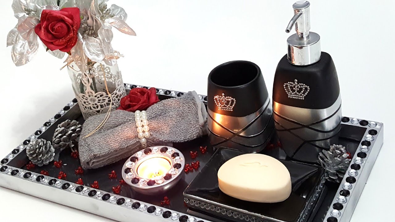 عملت ديكور راقي للحمام بنفسي💕💕 افكار رائعة ستفيدك Bathroom DIY