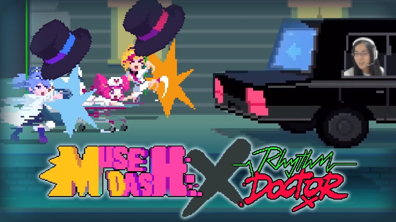 상상도 못한 콜라보 퍼펙트 끝냈습니다 [Rhythm Doctor X MUSE DASH]