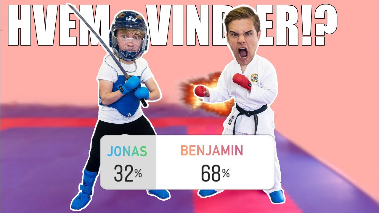 KÆMPER MOD JONAS DRØGER!! - HVEM VINDER?
